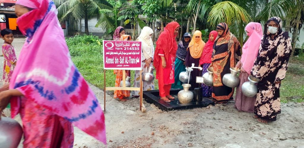 solar powered community water plant