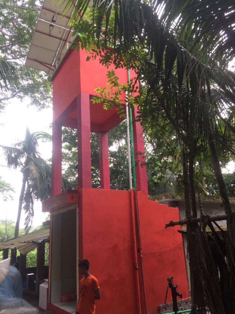 solar powered water treatment plant